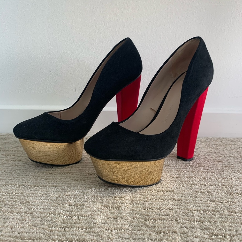 Zara Platform High Heels